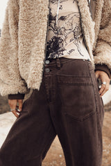 PANTALON FEMME GABY DOLLS MARRON MARRON