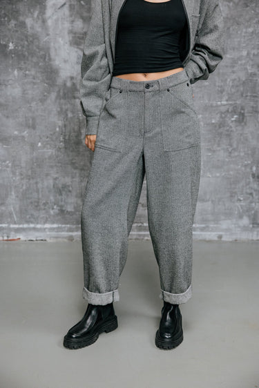PANTALON FEMME NAYA DALTON GRIS GRIS