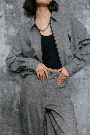 PANTALON FEMME NAYA DALTON GRIS GRIS