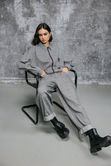 PANTALON FEMME NAYA DALTON GRIS GRIS