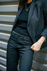 PANTALON FEMME REESE POLYNEO NOIR NOIR