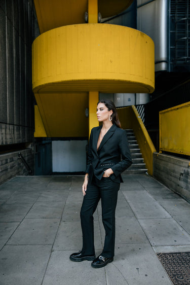 PANTALON FEMME REESE POLYNEO NOIR NOIR