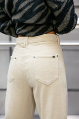 PANTALON FEMME ROSALIA VELUTO OVERCAST OVERCAST