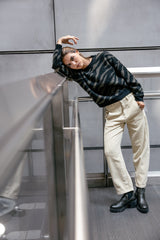 PANTALON FEMME ROSALIA VELUTO OVERCAST OVERCAST