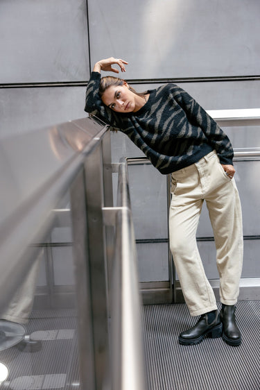 PANTALON FEMME ROSALIA VELUTO OVERCAST OVERCAST
