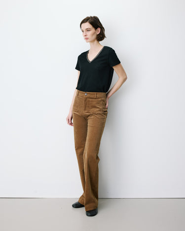 PANTALON FEMME ALBAN COFFEE COFFEE
