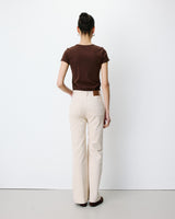 PANTALON FEMME ALBAN ECRU ECRU