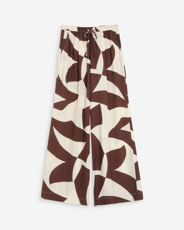 PANTALON FEMME VENI CHOCOLAT CHOCOLAT