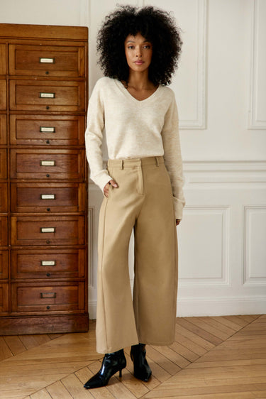 PANTALON FEMME PARREL BEIGE BEIGE