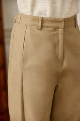 PANTALON FEMME PARREL BEIGE BEIGE