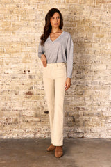 PANTALON FEMME SONNY ECRU ECRU