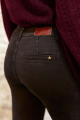 PANTALON FEMME SONNY MARRON MARRON