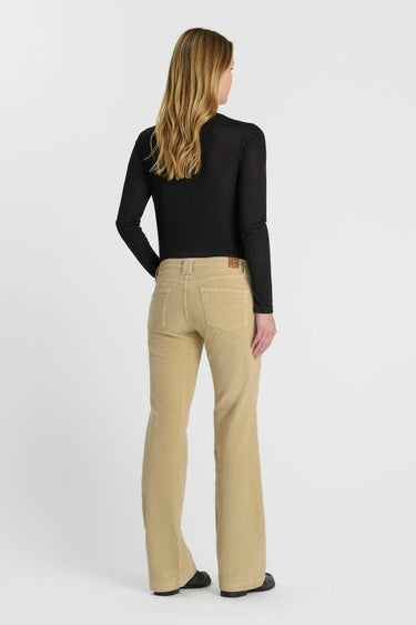 PANTALON FEMME FLAREVEL BEIGE BEIGE