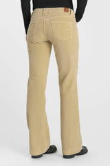 PANTALON FEMME FLAREVEL BEIGE BEIGE