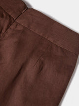 PANTALON FEMME LP007184 876 MARRON 876 MARRON