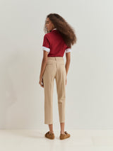 PANTALON FEMME LP007250 BEIGE BEIGE