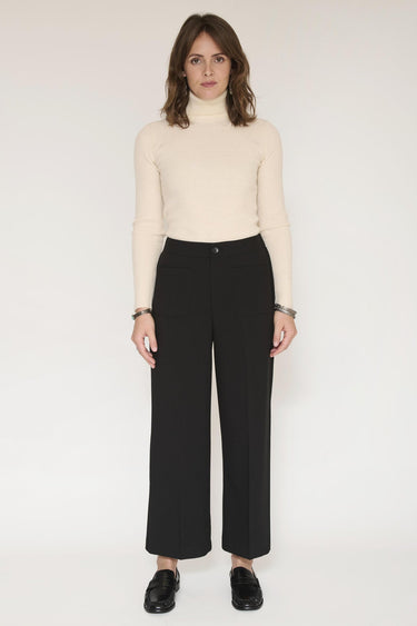 Pantalon MKT Studio Pacolino droit fluide noir