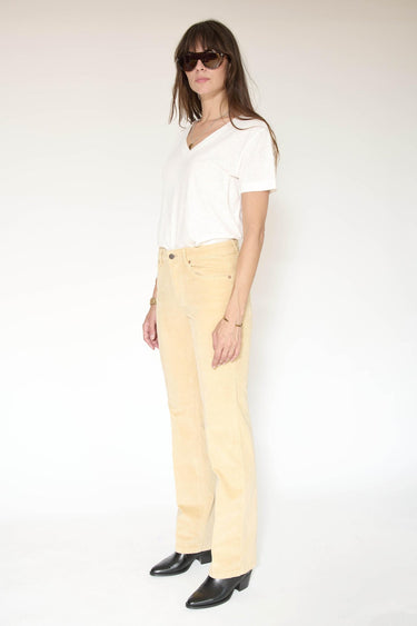 PANTALON FEMME THE MERCURY VELVET VANILLE VANILLE
