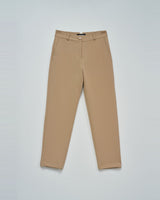 PANTALON FEMME CHINO CAMEL CAMEL