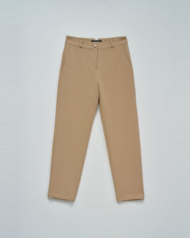 PANTALON FEMME CHINO CAMEL CAMEL