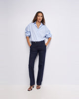 PANTALON FEMME CHINO MARINE MARINE