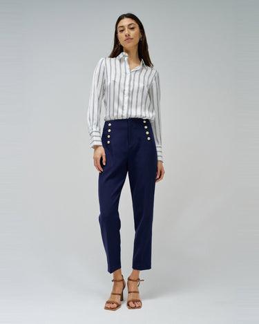 PANTALON FEMME CHINO MARINE MARINE