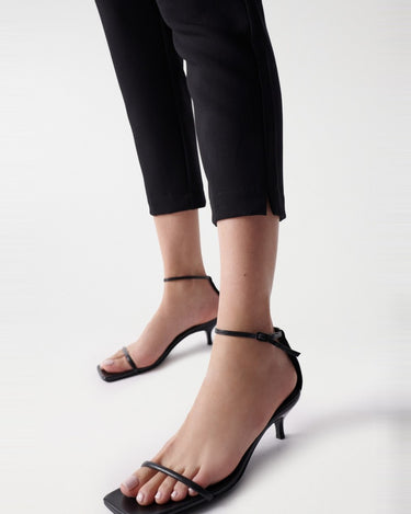 PANTALON FEMME CHINO NOIR NOIR