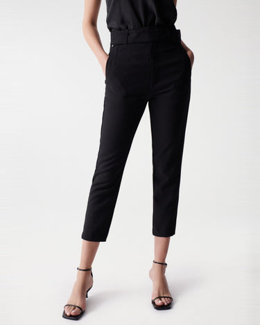 PANTALON FEMME CHINO NOIR NOIR