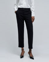 PANTALON FEMME CHINO NOIR NOIR