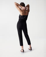 PANTALON FEMME CHINO NOIR NOIR