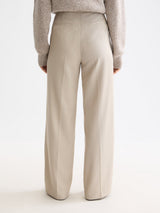 PANTALON FEMME EDIE HIGH RISE BEIGE BEIGE