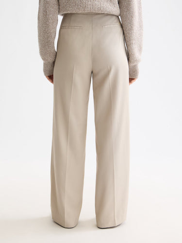 PANTALON FEMME EDIE HIGH RISE BEIGE BEIGE