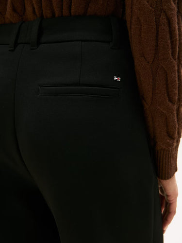 PANTALON FEMME PUNTO RELAXED NOIR NOIR