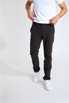 PANTALON HOMME SERGE MEGEVE MARRON MARRON