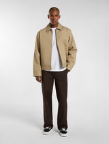 PANTALON HOMME 247 WORK MARRON MARRON