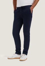 PANTALON HOMME LANCASTER TWILL KNIT 649 DK. NAVY 649 Dk. Navy