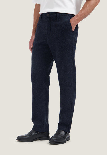 PANTALON HOMME LOGAN HERRINGBONE MARINE MARINE