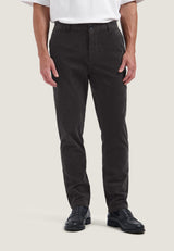 PANTALON HOMME LOGAN LT. WIDE RIB CHINO MARRON MARRON