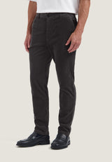 PANTALON HOMME LOGAN LT. WIDE RIB CHINO MARRON MARRON