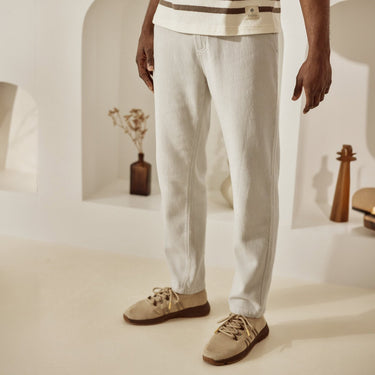 PANTALON HOMME RUMILLY ECRU ECRU