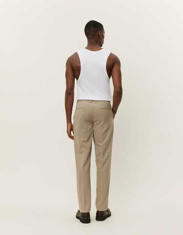 PANTALON HOMME BEIGE BEIGE