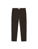 PANTALON HOMME BRUSHED TWILL REG SUIT MARRON MARRON