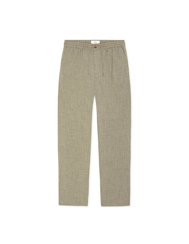 PANTALON HOMME COMO TAPERED SUIT SABLE CHINE SABLE CHINE