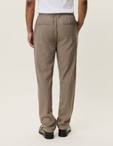 PANTALON HOMME COMO TAPERED SUIT SABLE CHINE SABLE CHINE