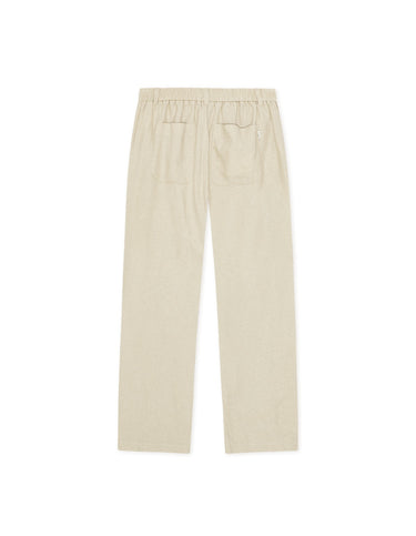 PANTALON HOMME LINEN COMFORT ECRU ECRU