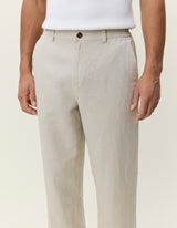 PANTALON HOMME LINEN COMFORT ECRU ECRU