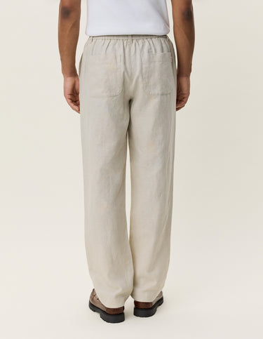 PANTALON HOMME LINEN COMFORT ECRU ECRU