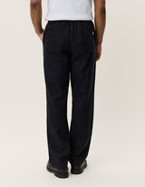 PANTALON HOMME LINEN COMFORT NOIR NOIR