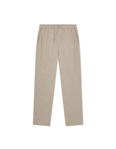 PANTALON HOMME MINI CHECK BEIGE BEIGE