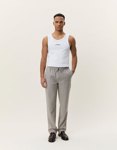 PANTALON HOMME MINI CHECK BEIGE BEIGE